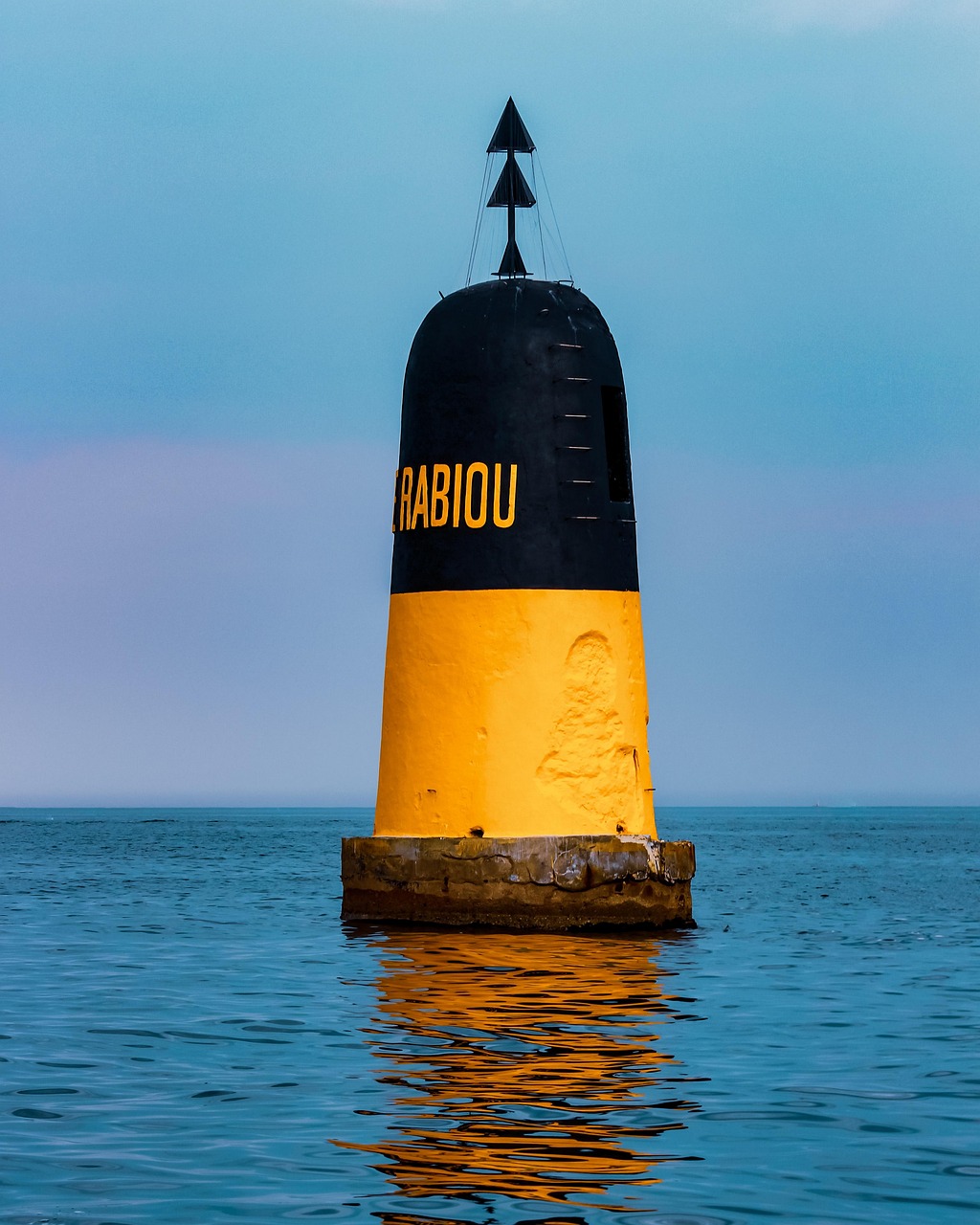 lighthouse, sea, ocean, sky, the water, blue sky, light, port, france, navigation, horizon, travel, maritime, marine, blue, nautical, nature, ship, reflection, isolated, insulation, only, solitude, guide, solitary