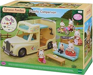 Sylvanian Families - Le camping car - Set + de 17 accessoires - Plongez dans l